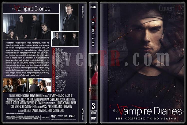 The Vampire Diaries (Seasons 1-8) - Custom Dvd Cover Set - English [2009-2017]-3jpg