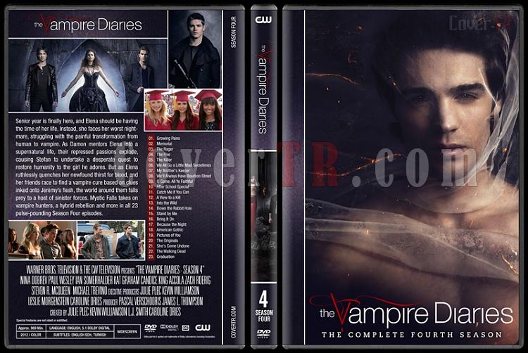 The Vampire Diaries (Seasons 1-8) - Custom Dvd Cover Set - English [2009-2017]-4jpg