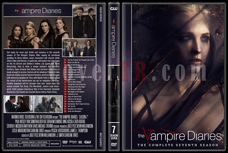 The Vampire Diaries (Seasons 1-8) - Custom Dvd Cover Set - English [2009-2017]-7jpg