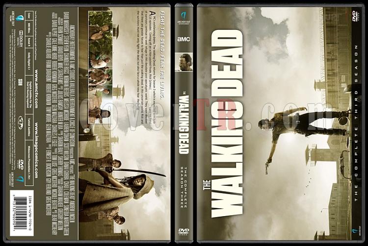 The Walking Dead  (Seasons 1-7) - Custom Dvd Cover Set - English [2010-?]-3jpg