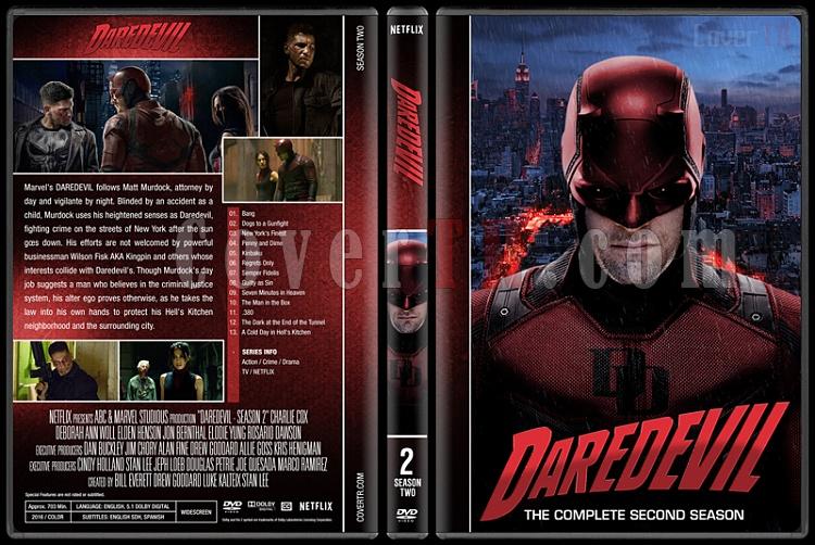 Daredevil (Seasons 1-2) - Custom Dvd Cover Set - English [2015-?]-2jpg