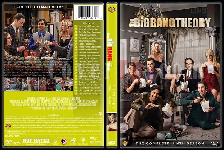 The Big Bang Theory (Seasons 1-9) - Custom Dvd Cover Set - English [2007-?]-9jpg
