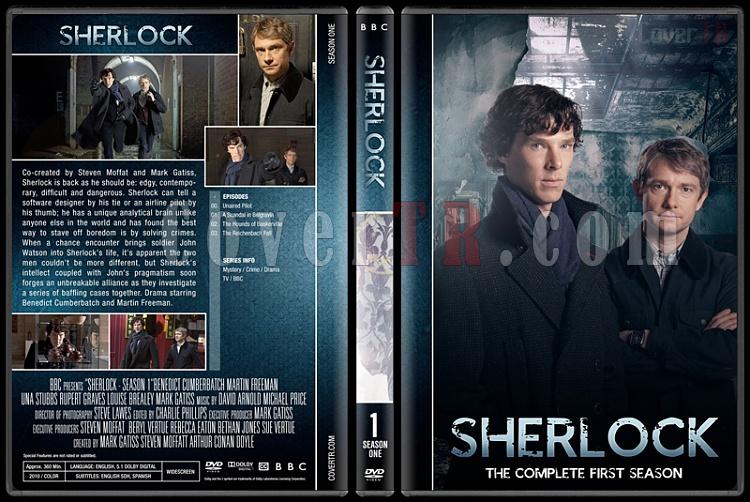 Sherlock (Seasons 1-4) - Custom Dvd Cover Set - English [2010-?]-1jpg