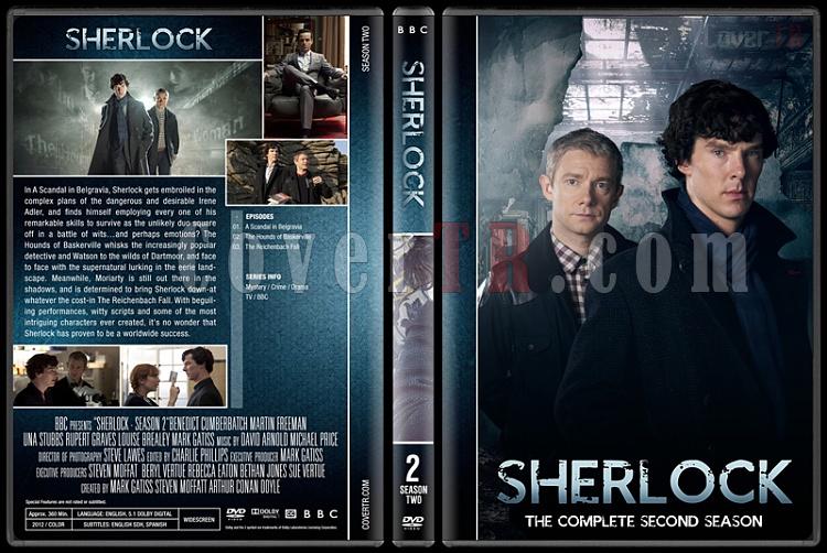 Sherlock (Seasons 1-4) - Custom Dvd Cover Set - English [2010-?]-2jpg