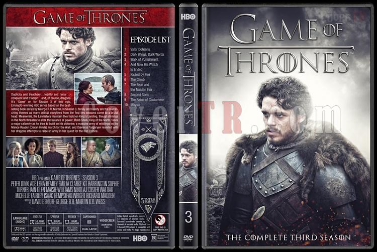 Game of Thrones (Seasons 1-8) - Custom Dvd Cover Set - English [2011-2018]-3jpg