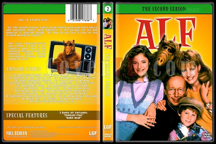 Alf (Seasons 1-4) - Custom Dvd Cover Set - English [1986-1990]-2jpg