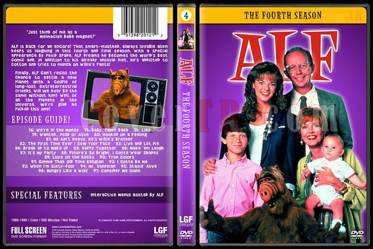 Alf (Seasons 1-4) - Custom Dvd Cover Set - English [1986-1990]-4jpg