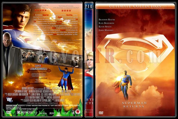 Superman Collection - Custom Dvd Cover Set - English [1978-2006]-superman-returnsjpg