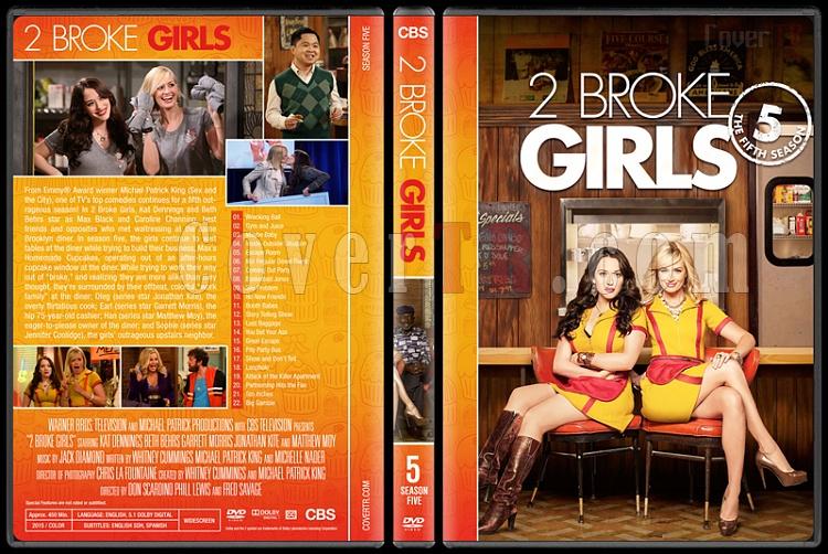 2 Broke Girls (Seasons 1-6) - Custom Dvd Cover Set - English [2011-2017]-5jpg