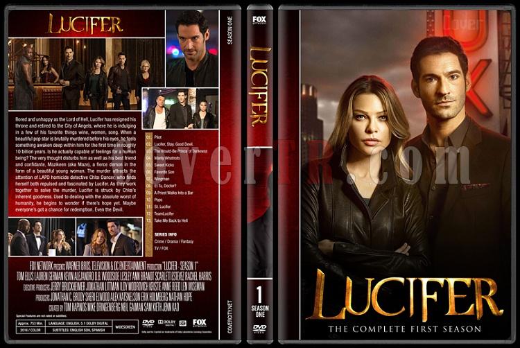 Lucifer Seasons 1 2 Custom Dvd Cover Set English 2015 CoverTR