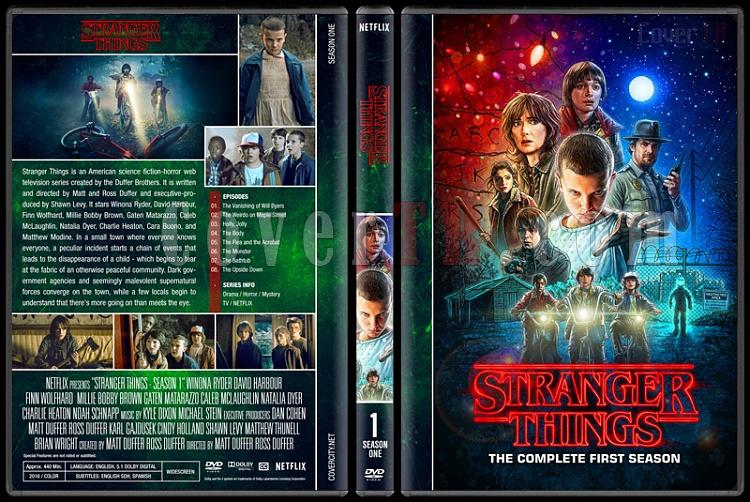 Stranger Things (Season 1) - Custom Dvd Cover Box Set - English [2016-?]-1jpg