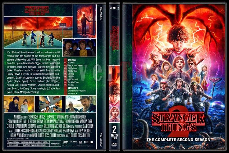 Stranger Things (Season 1) - Custom Dvd Cover Box Set - English [2016-?]-2jpg