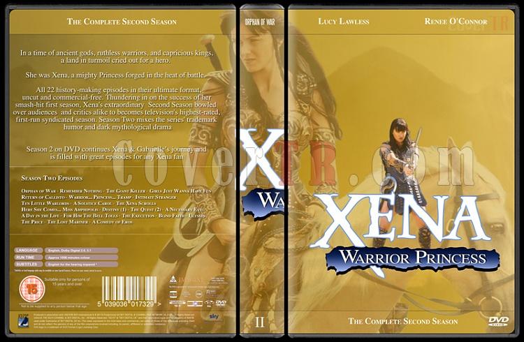 Xena (Season 1-6) - Custom Dvd Cover Set - English [1995-2001]-xena-season-2jpg