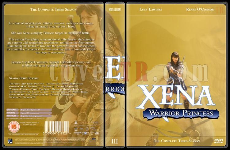 Xena (Season 1-6) - Custom Dvd Cover Set - English [1995-2001]-xena-season-3jpg