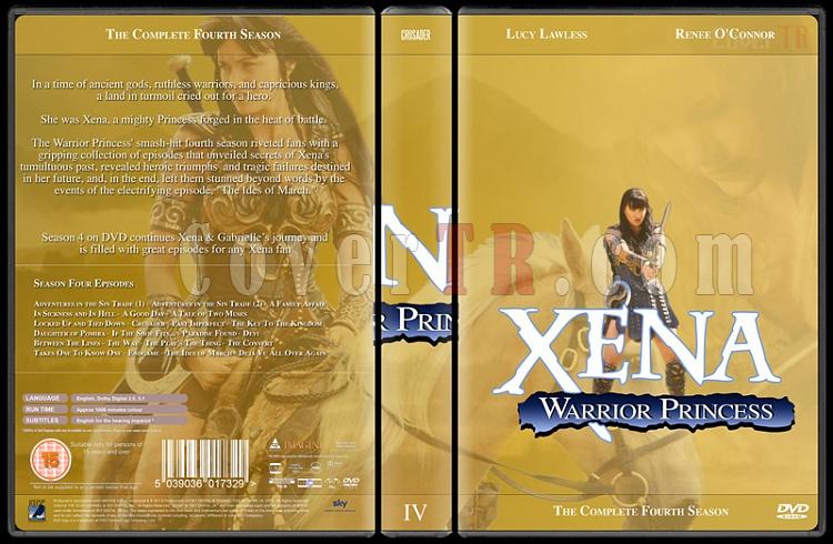 Xena (Season 1-6) - Custom Dvd Cover Set - English [1995-2001]-xena-season-4jpg