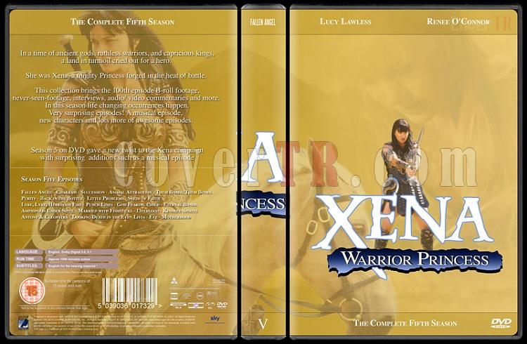 Xena (Season 1-6) - Custom Dvd Cover Set - English [1995-2001]-xena-season-5jpg