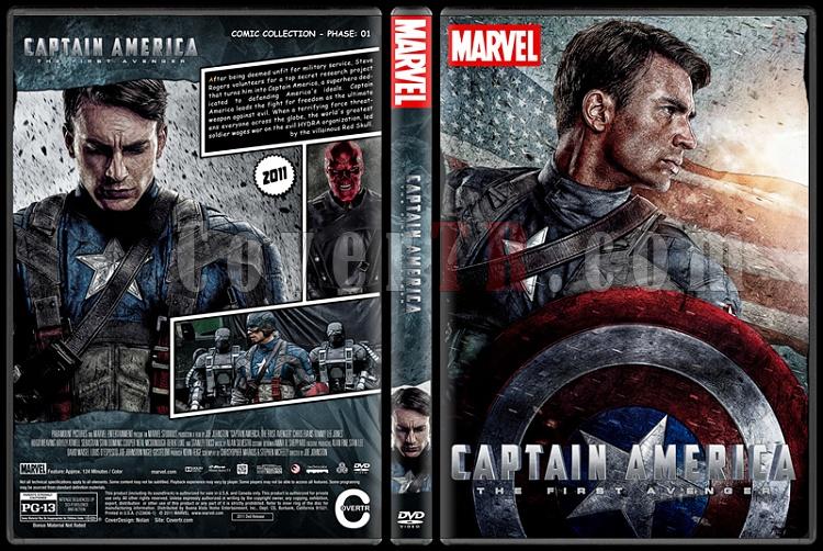 Captain America - Custom Dvd Cover Set - English [2011-2014-2016]-1jpg