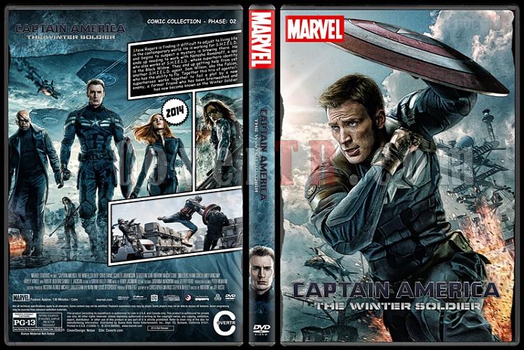 Captain America - Custom Dvd Cover Set - English [2011-2014-2016]-2jpg