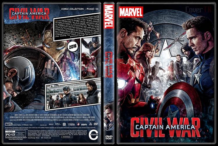 Captain America - Custom Dvd Cover Set - English [2011-2014-2016]-3jpg