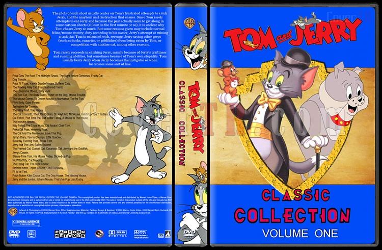 Tom And Jerry Collection - Custom Dvd Cover Set - English-z1jpg