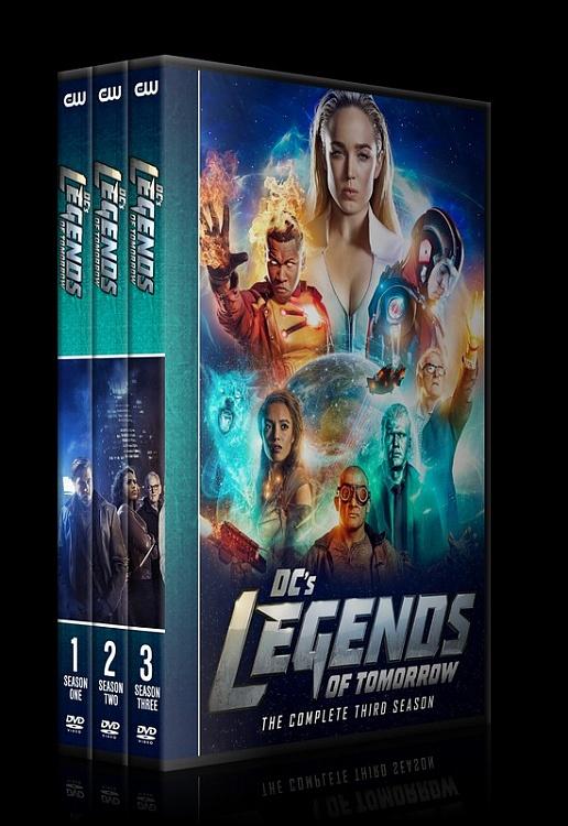 Legends of Tomorrow (Season 1-3) - Custom Dvd Cover Set - English [2016-?]-0jpg