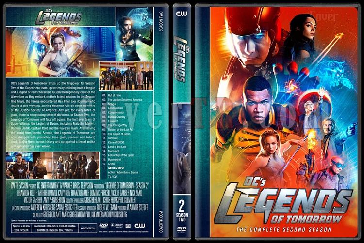 Legends of Tomorrow (Season 1-3) - Custom Dvd Cover Set - English [2016-?]-2jpg