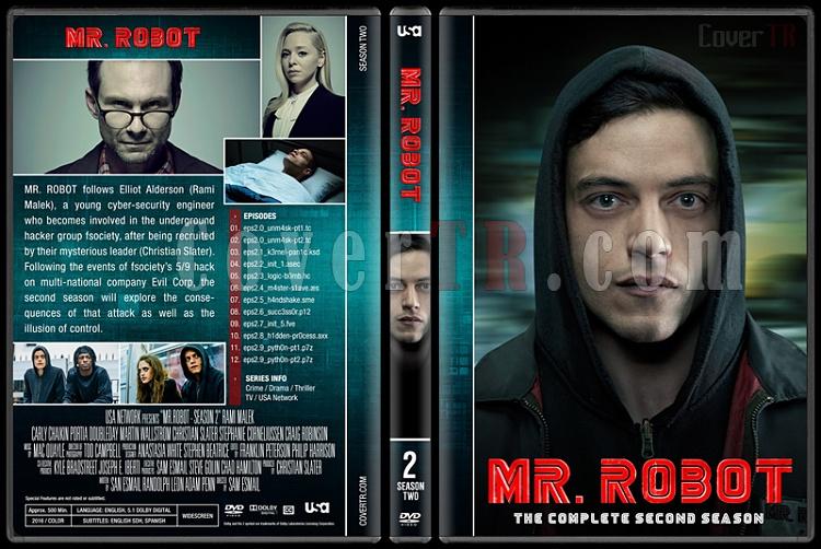 Mr. Robot (Seasons 1-3) - Custom Dvd Cover Set - English [2015-?]-2jpg