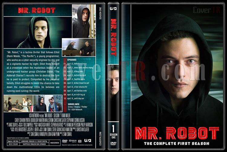 Mr. Robot (Seasons 1-3) - Custom Dvd Cover Set - English [2015-?]-1jpg