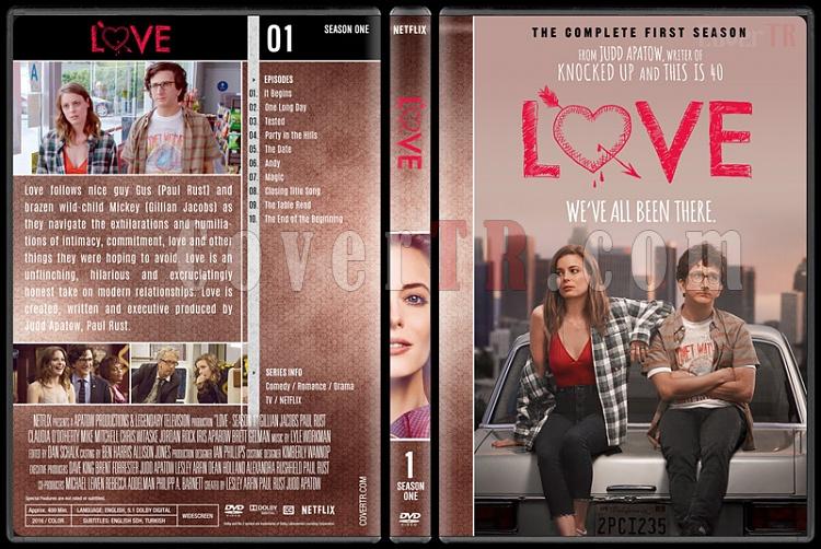 Love (Seasons 1-3) - Custom Dvd Cover Set - English [2016-2018]-1jpg