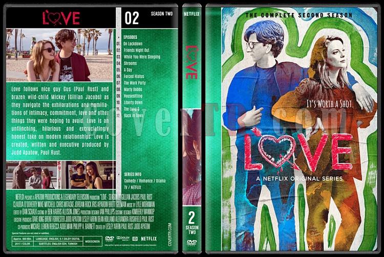 Love (Seasons 1-3) - Custom Dvd Cover Set - English [2016-2018]-2jpg