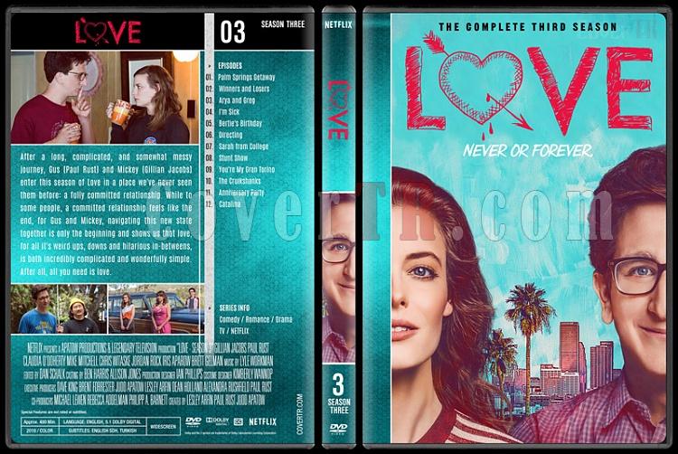 Love (Seasons 1-3) - Custom Dvd Cover Set - English [2016-2018]-3jpg