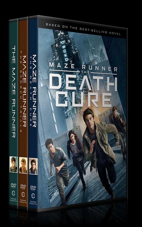 The Maze Runner Collection (Labirent Koleksiyonu) - Custom Dvd Cover Set - English [2014-2015-2018]-0jpg