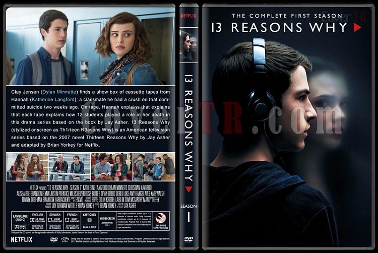 13 Reasons Why (Season 1-2) - Custom Dvd Cover Set - English [2017-2018]-s01jpg