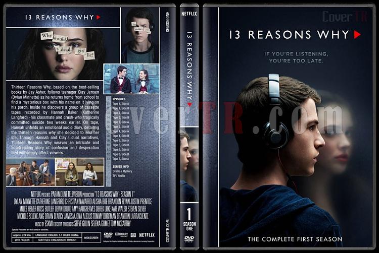 13 Reasons Why (Season 1-2) - Custom Dvd Cover Box Set - English [2017-2018]-1jpg