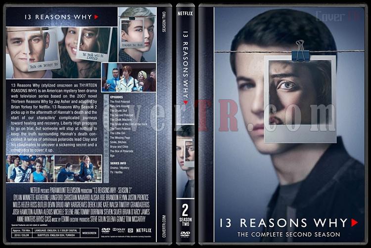 13 Reasons Why (Season 1-2) - Custom Dvd Cover Box Set - English [2017-2018]-2jpg