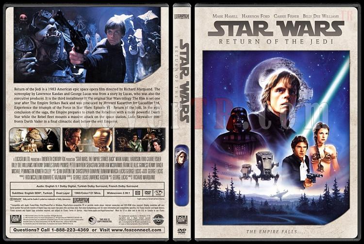 Star Wars Collection - Custom Dvd Cover Set - English [1977-2018]-3jpg