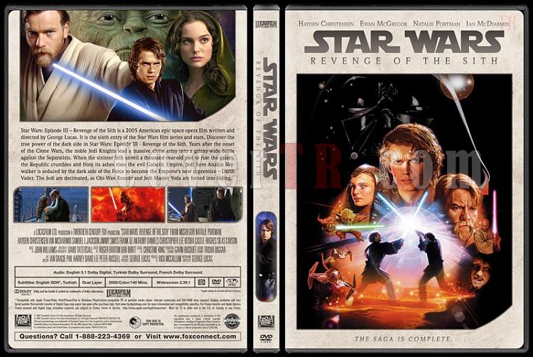 Star Wars Collection - Custom Dvd Cover Set - English [1977-2018]-6jpg