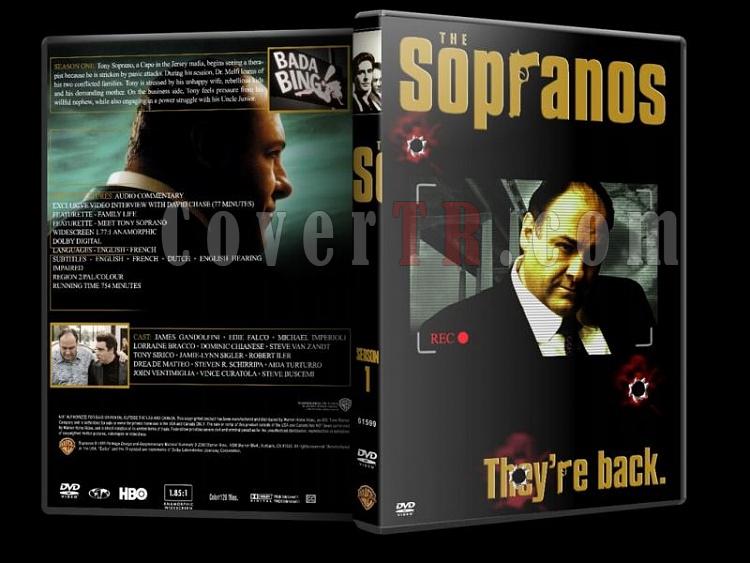 The Sopranos (Season 1-6) - Custom Dvd Cover Set - English [1999-2007]-sopranos-season-1-dvd-coverjpg