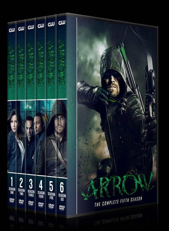 Arrow (Seasons 1-6) - Custom Dvd Cover Set - English [2012-?]-0jpg