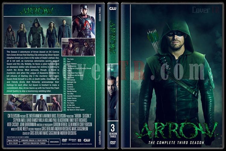 Arrow (Seasons 1-6) - Custom Dvd Cover Set - English [2012-?]-03jpg