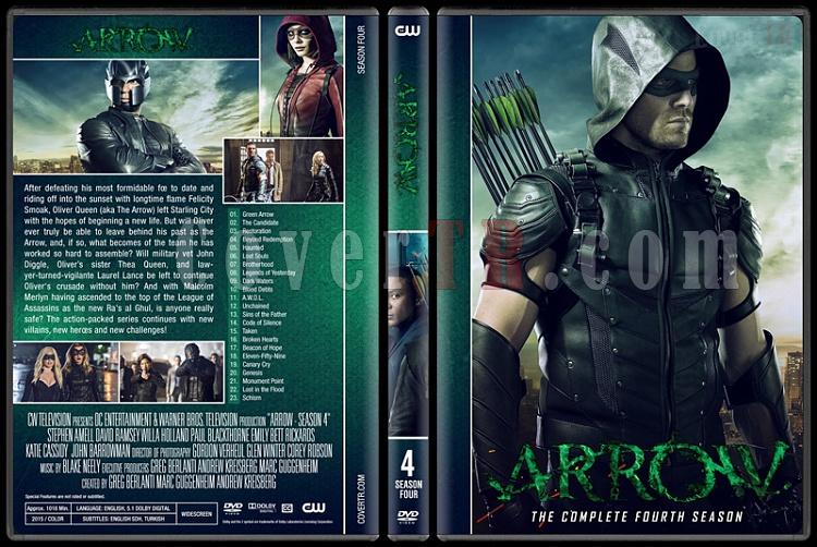 Arrow (Seasons 1-6) - Custom Dvd Cover Set - English [2012-?]-04jpg