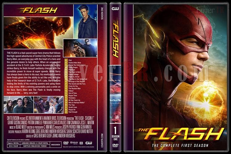 The Flash (Seasons 1-4) - Custom Dvd Cover Set - English [2014-?]-01jpg