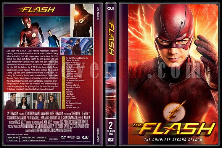 The Flash (Seasons 1-4) - Custom Dvd Cover Set - English [2014-?]-02jpg