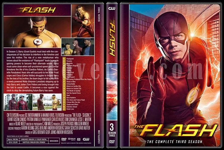 The Flash (Seasons 1-4) - Custom Dvd Cover Set - English [2014-?]-03jpg