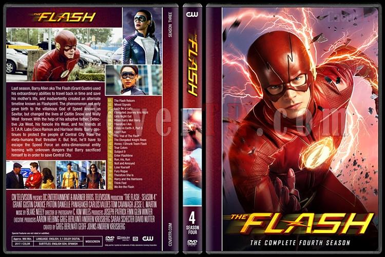 The Flash (Seasons 1-4) - Custom Dvd Cover Set - English [2014-?]-04jpg