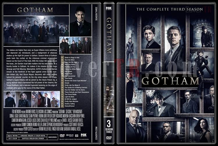 Gotham (Season 1-4) - Custom Dvd Cover Set - English [2016-?]-03jpg