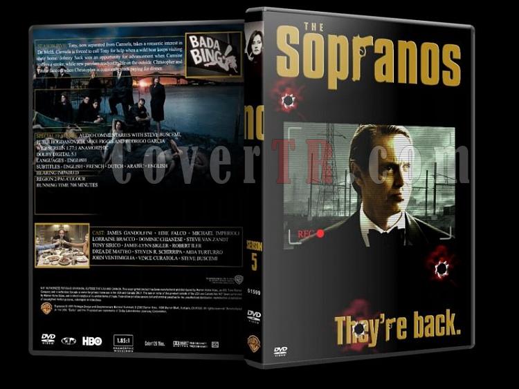 The Sopranos (Season 1-6) - Custom Dvd Cover Set - English [1999-2007]-sopranos-season-5-dvd-coverjpg