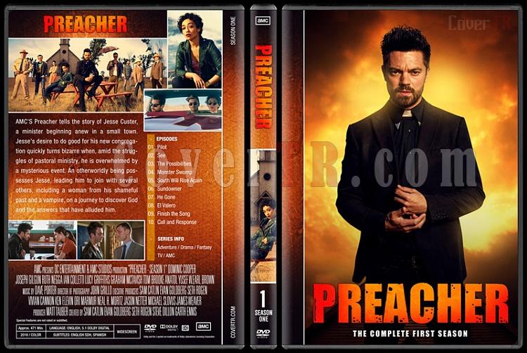 Preacher (Season 1-3) - Custom Dvd Cover Set - English [2016-?]-01jpg