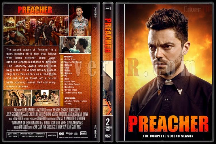 Preacher (Season 1-3) - Custom Dvd Cover Set - English [2016-?]-02jpg