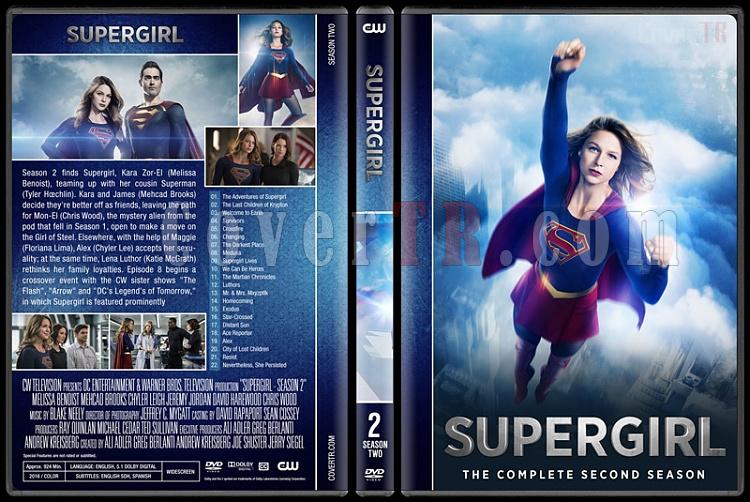 Supergirl (Season 1-3) - Custom Dvd Cover Set - English [2016-?]-02jpg